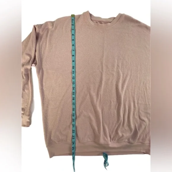 Alo Yoga Soho Pullover Sugarplum Pink Large - Picture 7 of 9